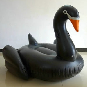 190cm 75inch Giant Swan Inflatable Pool Float