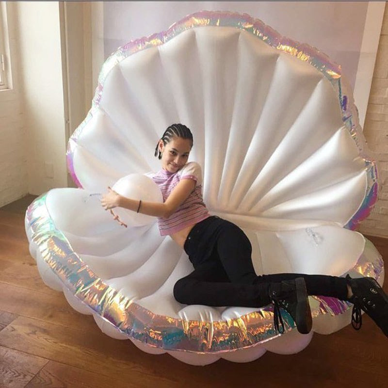 170cm Giant Inflatable Shell Pool Float